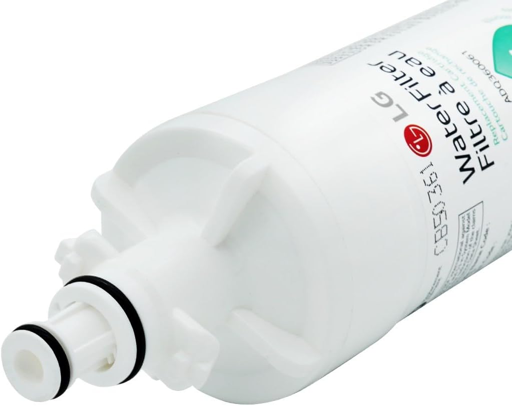 LG LT700P- 6 Month / 200 Gallon Capacity Replacement Refrigerator Water Filter (NSF42 and NSF53) ADQ36006101, ADQ36006113, ADQ75795103, or AGF80300702 , White , Select Pack