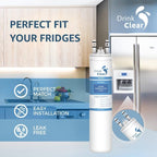 Compatible with ULTRAWF, Pure Source Ultra, Kenmore 9999, 46-9999 Water and Ice, 3 Pack, Height 11 inches