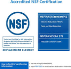XWF (Not XWFE, NO Chips), Refrigerator Water Filter Compatible with GE XWF, GBE21, GDE21, GDE25, GFE24, NSF/ANSI 42&372 Certified, 6 Month / 300 Gallon 1 pack, 2 pack, 3 pack, 4 pack
