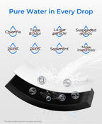 Waterdrop DA29-00003G Refrigerator Water Filter, Replacement for Samsung®, DA29-00003B, DA29-00003A, Aqua-Pure Plus, HAFCU1, RFG237AARS, FMS-1, RS22HDHPNSR, RSG257AARS, 3 Filters (Package May Vary)
