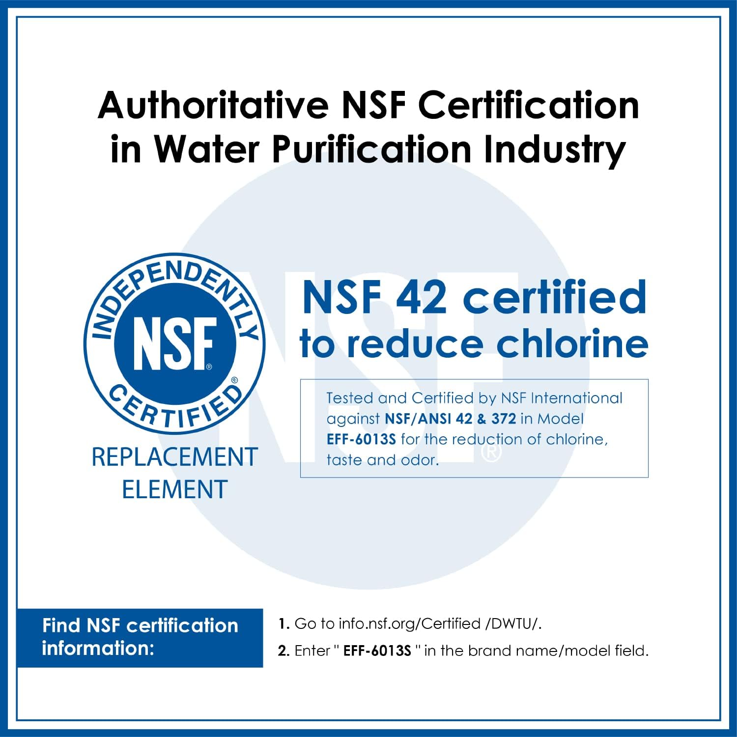 Waterdrop WD-F13 Replacement for GE® MWF®, SmartWater® MWFP, MWFINT, MWFA, GWF, HDX FMG-1, Kenmore® 9991, GSE25GSHECSS, WFC1201 Water Filter, 1 Pack, 2 pack, 3 pack, 4 pack
