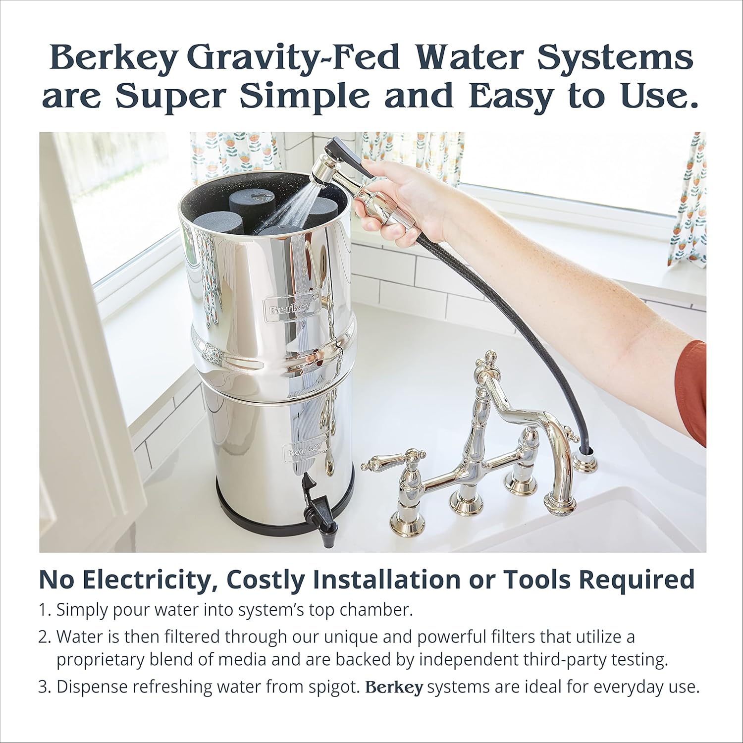 Authentic Black Berkey Elements BB9-2 Filters for Berkey Water Systems Multi Pack (Pack 1, Pack 2, Pack 3, Pack 4)