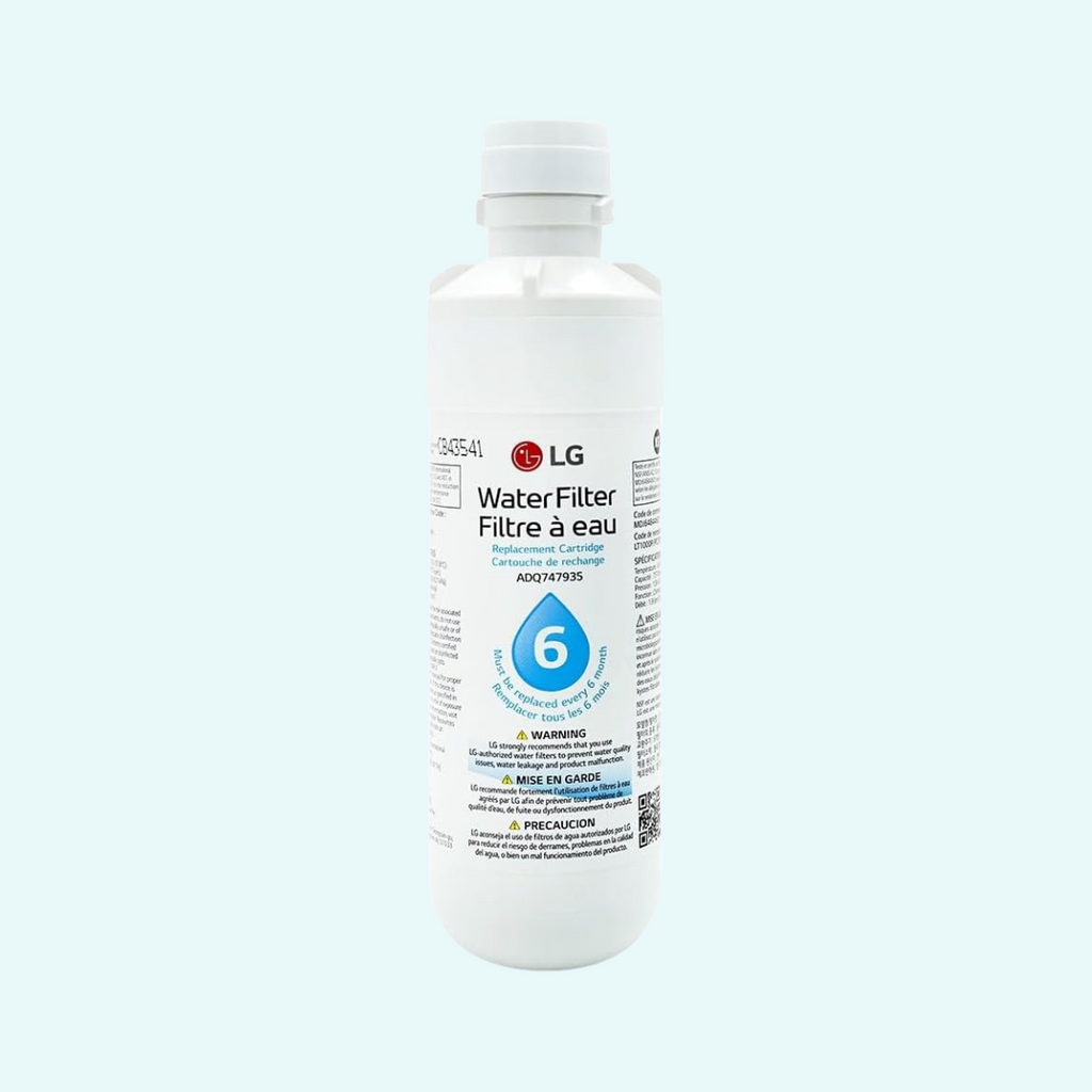 LG LT1000P - 6 Month / 200 Gallon Capacity Replacement Refrigerator Water Filter (NSF42, NSF53, and NSF401) ADQ74793501, ADQ75795105, AGF80300704, or AGF80300705 White, select pack