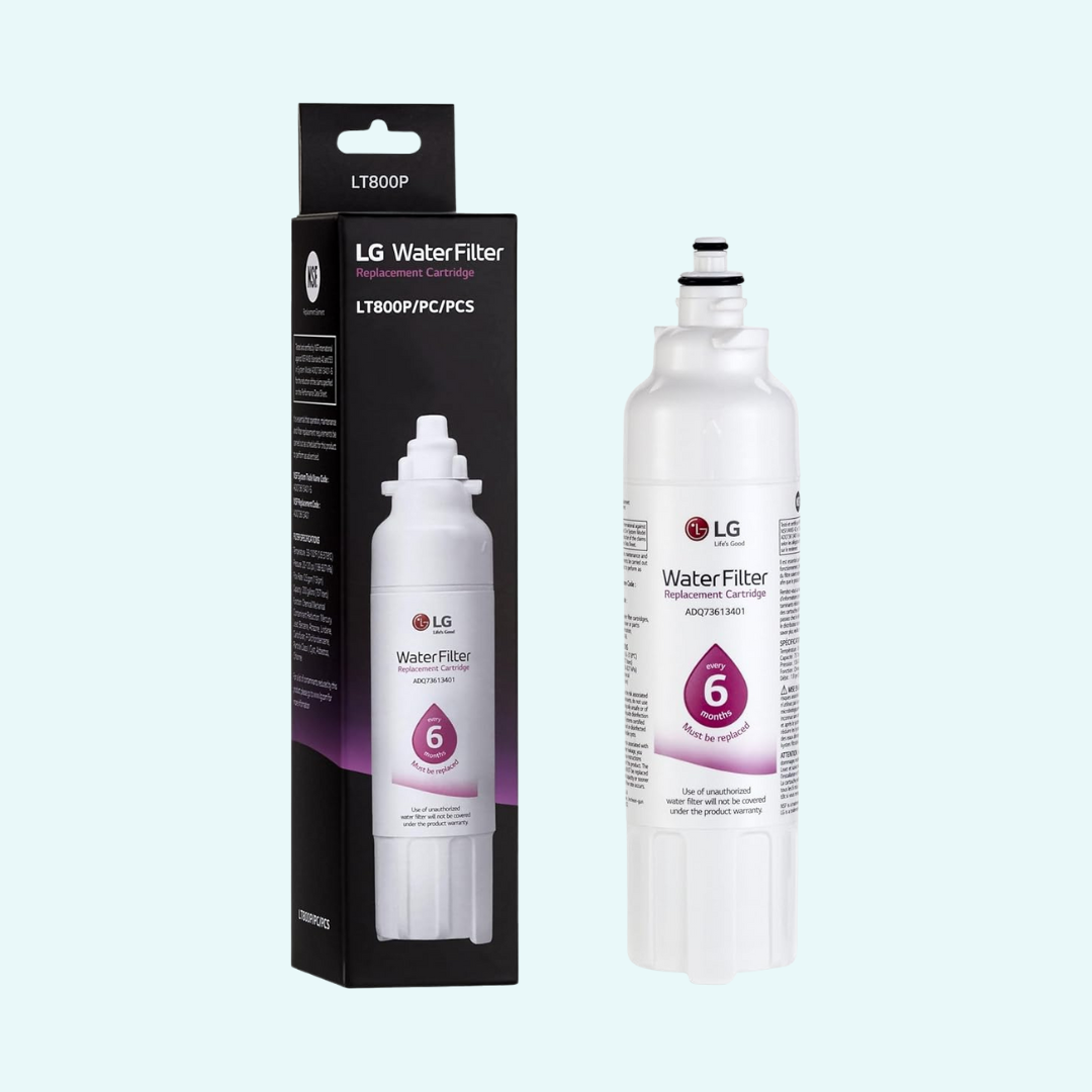 LG LT800P- 6 Month / 200 Gallon Capacity Replacement Refrigerator Water Filter (NSF42 and NSF53) ADQ73613401, ADQ73613408, or ADQ75795104 , White