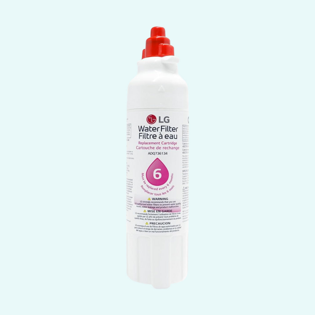 LG LT800P- 6 Month / 200 Gallon Capacity Replacement Refrigerator Water Filter (NSF42 and NSF53) ADQ73613401, ADQ73613408, or ADQ75795104 , White