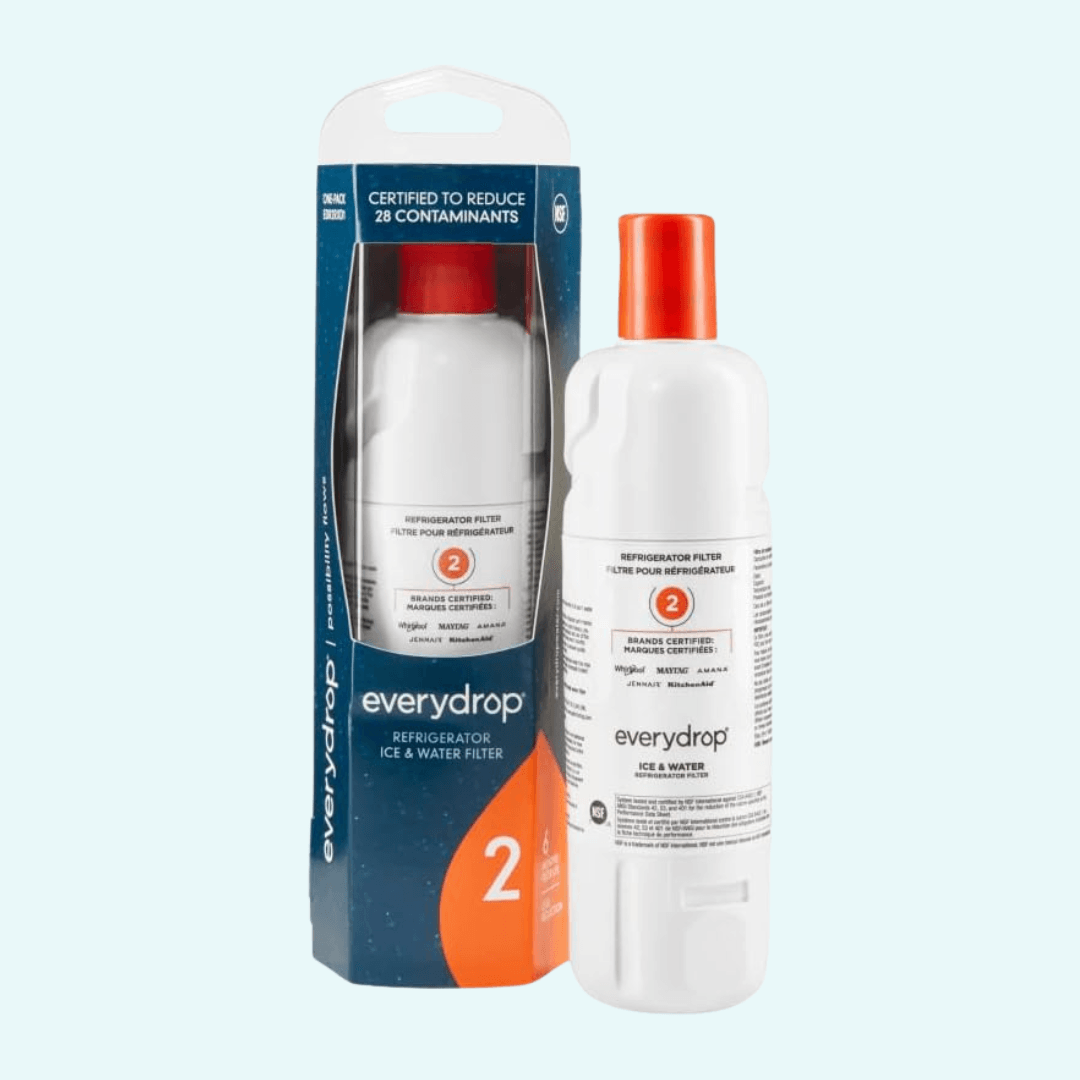 everydrop by whirlpool ice and water refrigerator filter 2, edr2rxd1, single pack