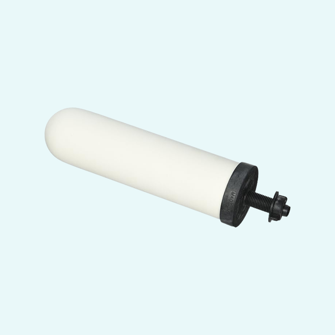 British Berkefeld Doulton ¦ W9121200 ¦ 7" Super Sterasyl ¦ Authentic Gravity Drinking Water Ceramic Replacement Candle Element Filter ¦ 8374 ¦ White