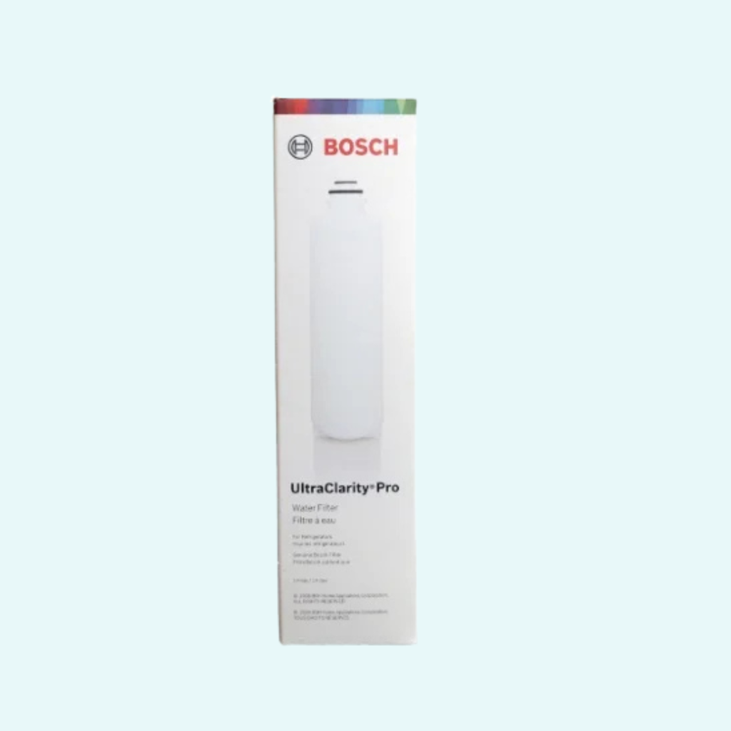 Bosch 11032531 UltraClarity Pro refrigerator water filter, retail packaging
