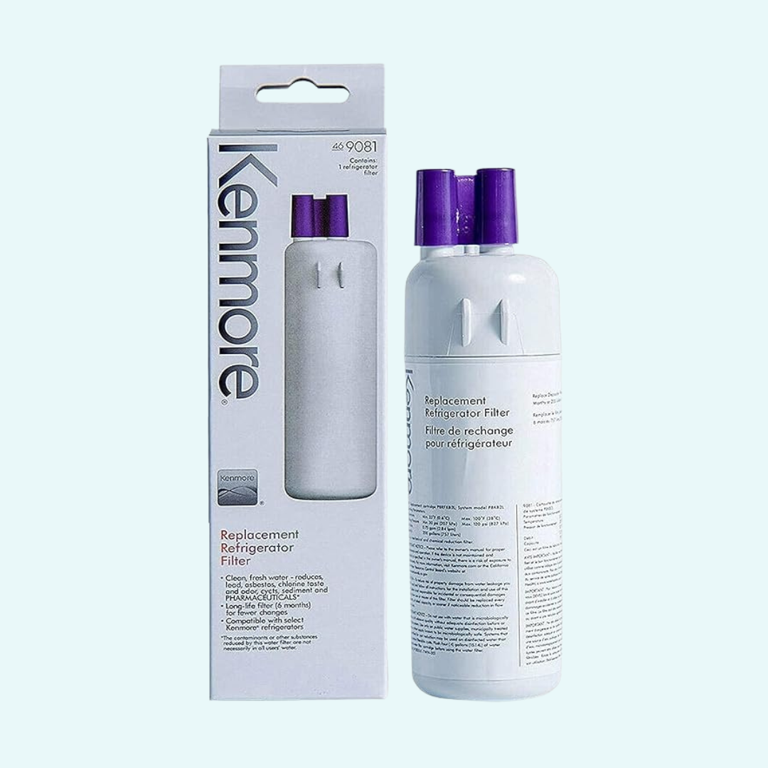 Kenmore 469081 Replacement Refrigerator Water Filter 1 pack, 2 pack, 3 pack, 4 pack