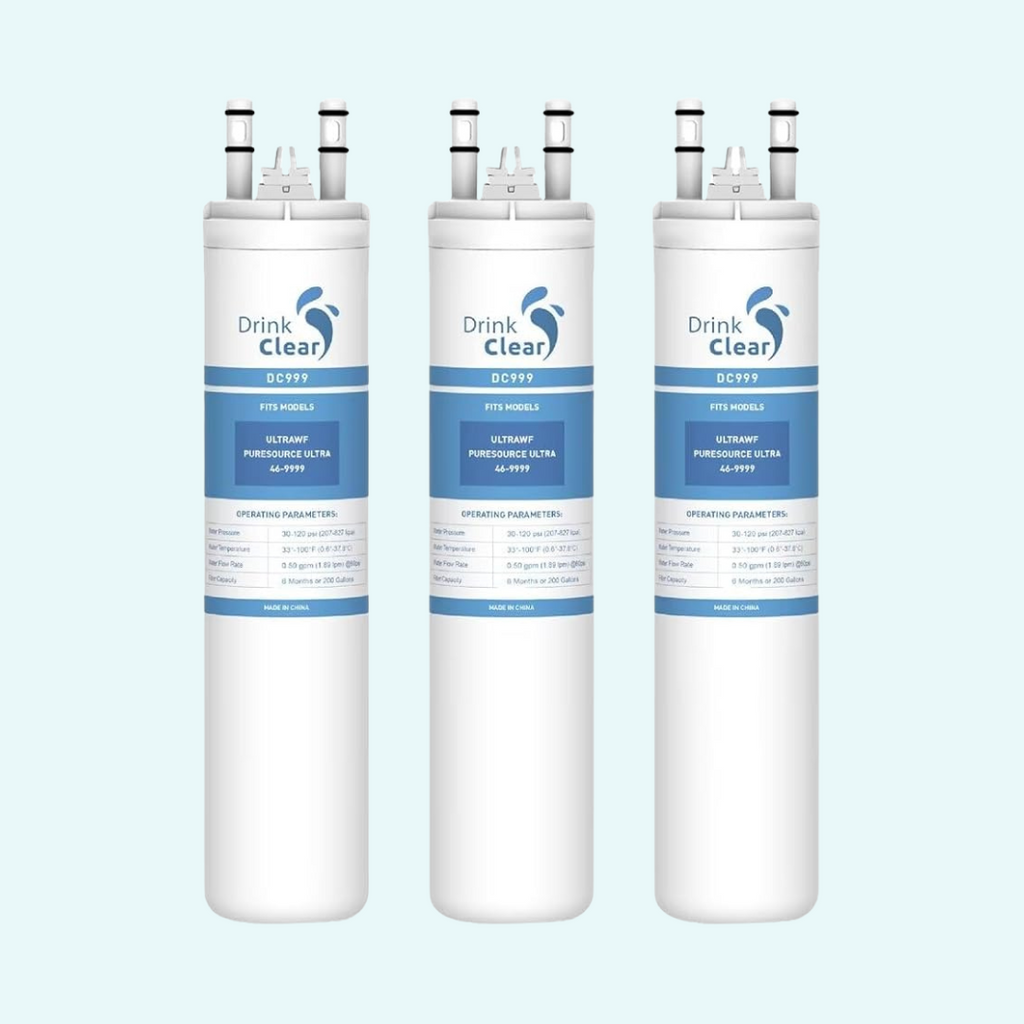 Compatible with ULTRAWF, Pure Source Ultra, Kenmore 9999, 46-9999 Water and Ice, 3 Pack, Height 11 inches