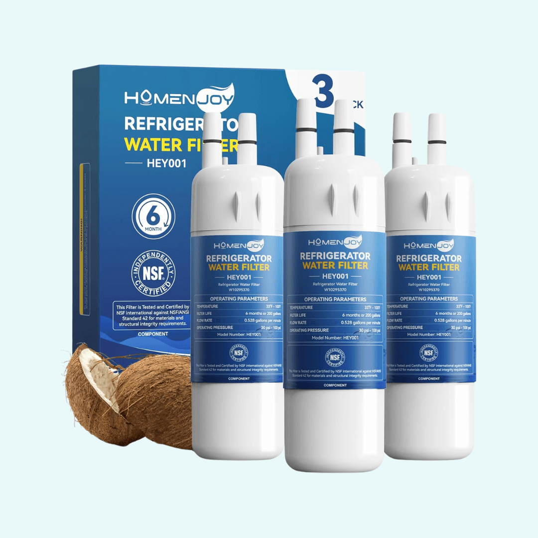 w10295370a water filter replacement compatible with whirlpool edr1rxd1, everydrop filter 1, edr1rxd1b, whr1rxd1, w10276924, w10291030, 9930 9930p 46 9930 46 9081 9081 p8rfwb2l, 3 pack